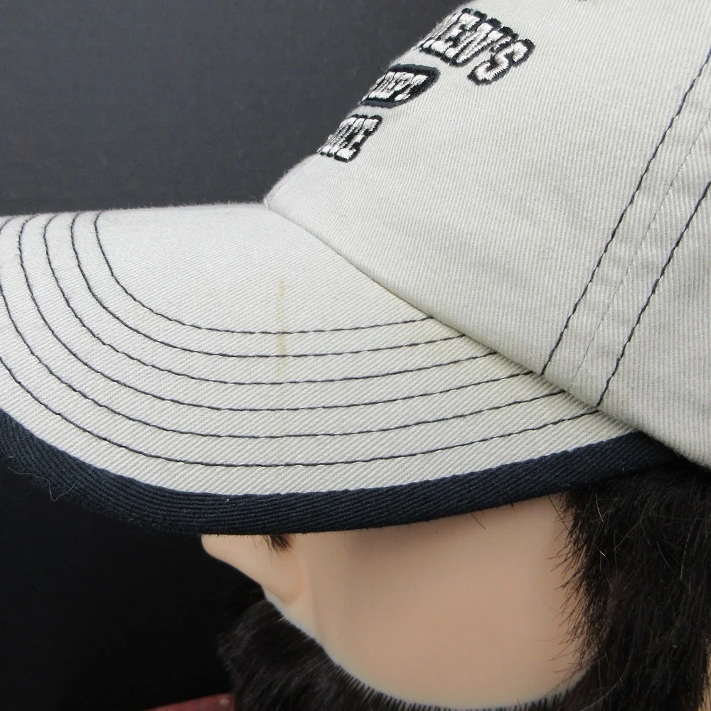 Port Authority Sportsmen's Fishing Dept Service Hat Int'l Falls Beige Black Cap